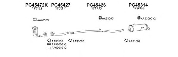 VENEPORTE 450505 Exhaust System